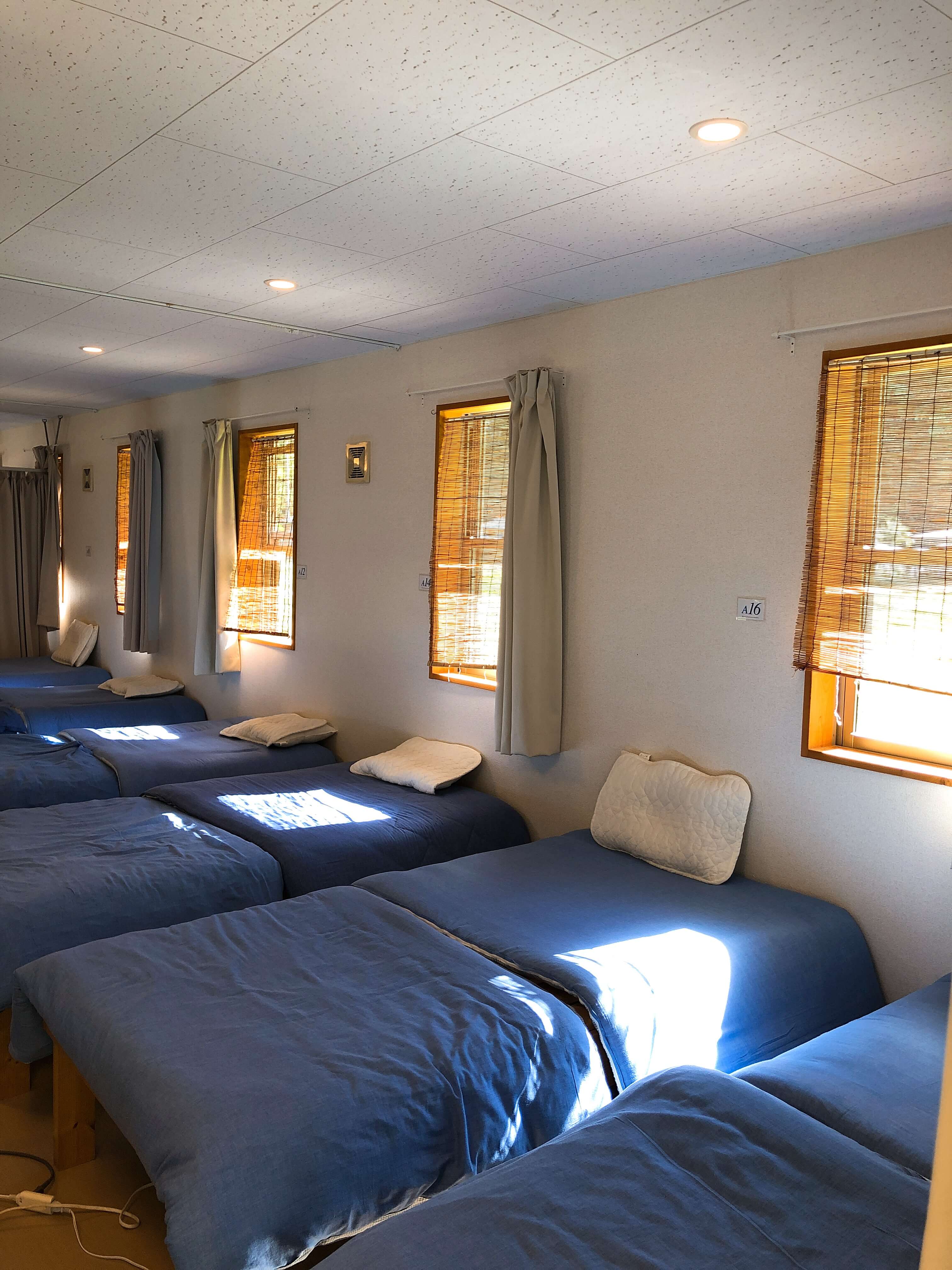 瞑想合宿の宿舎A
